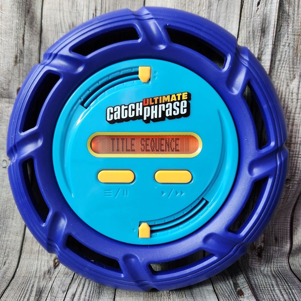 Hasbro Ultimate Catchphrase Electronic Handheld Party Game - Blue - NEW Open Box